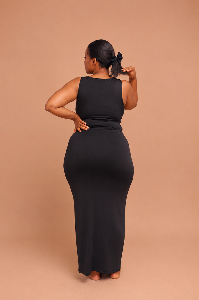 Skin Lowneck Maxi Dress