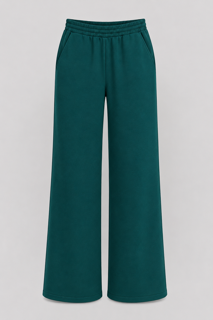 Cozy Wide-Leg Sweat Pant
