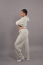 Cozy Wide-Leg Sweat Pant
