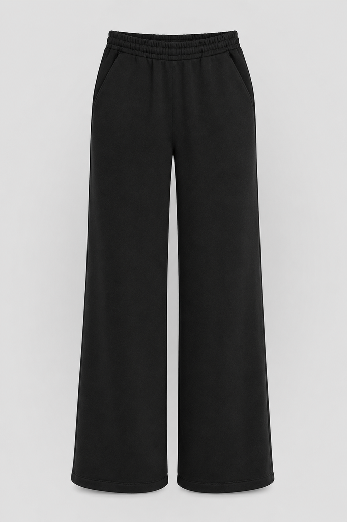 Cozy Wide-Leg Sweat Pant