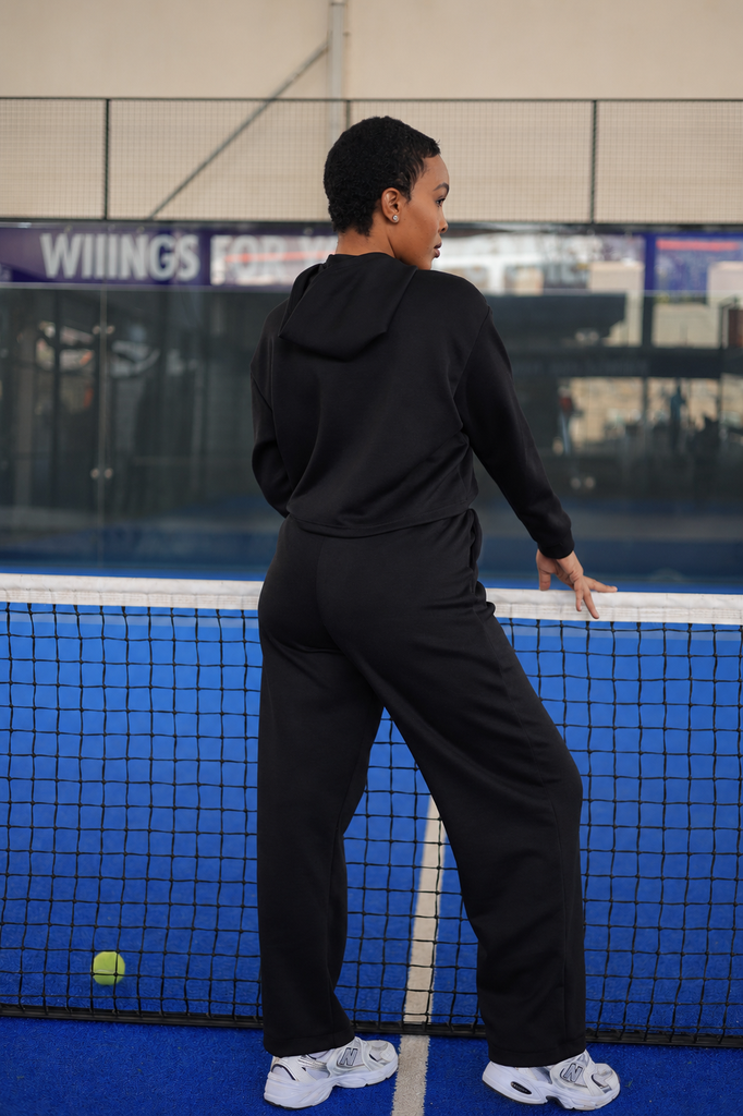 Cozy Wide-Leg Sweat Pant