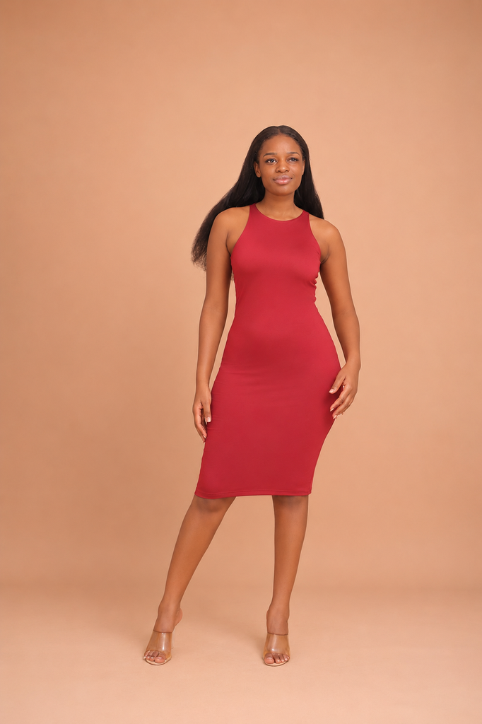 Skin Midi Dress