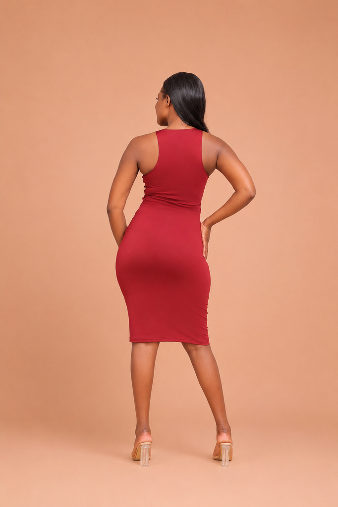 Skin Midi Dress