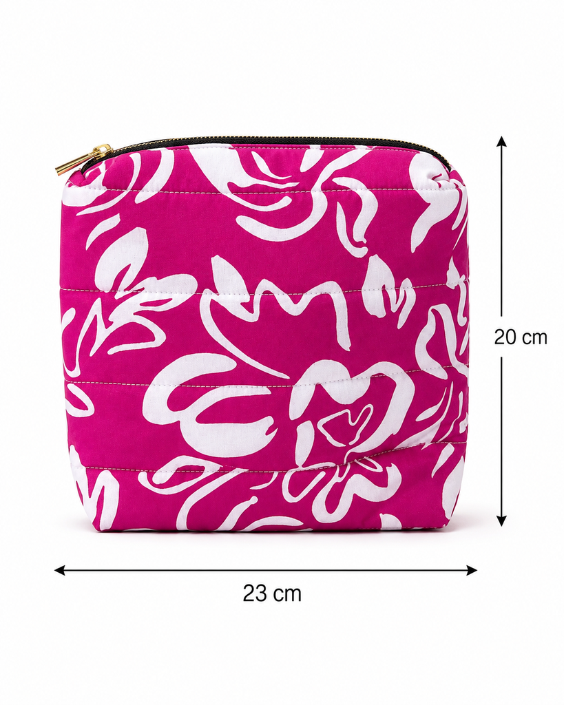 Patterned Toilet Bag