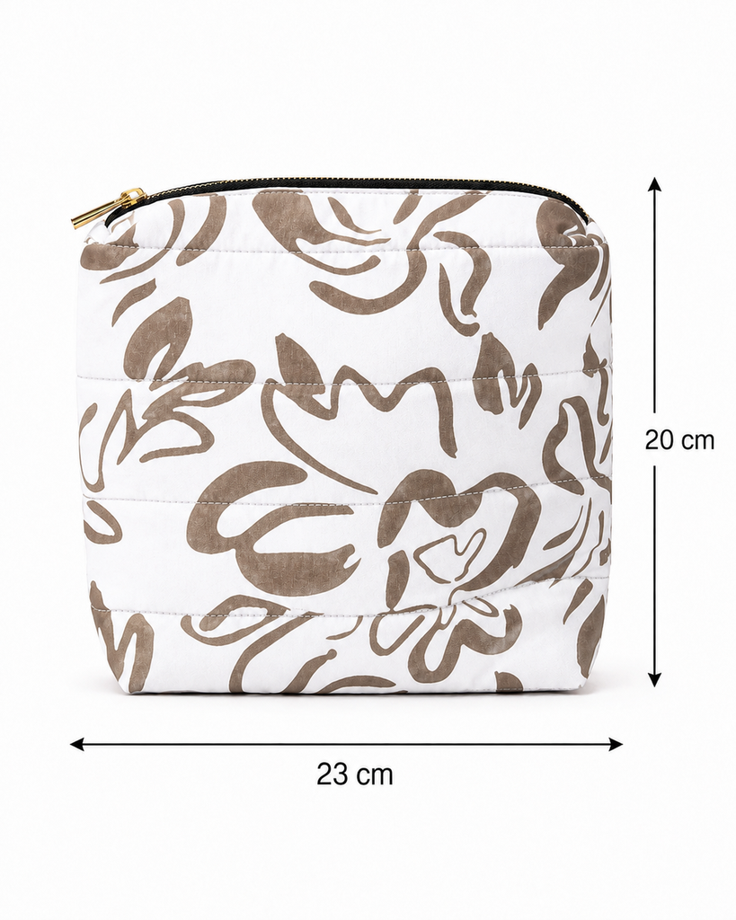 Patterned Toilet Bag