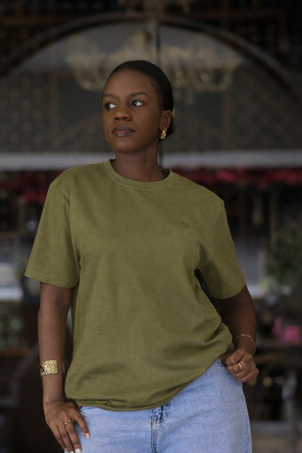 Premium Unisex T-shirt — Army Green