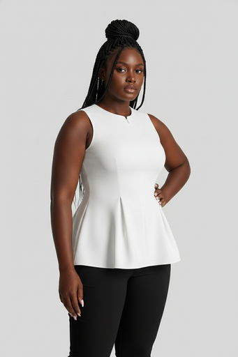 Office Blouse — White