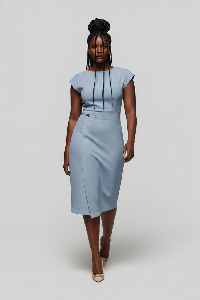 Structured Office Dress