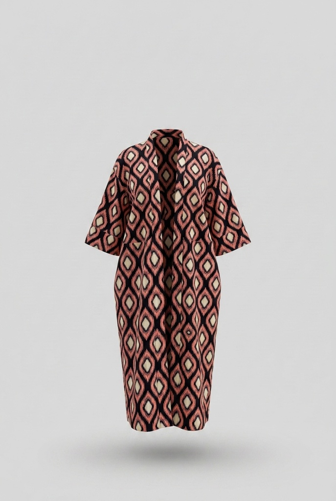 African Print Kimono