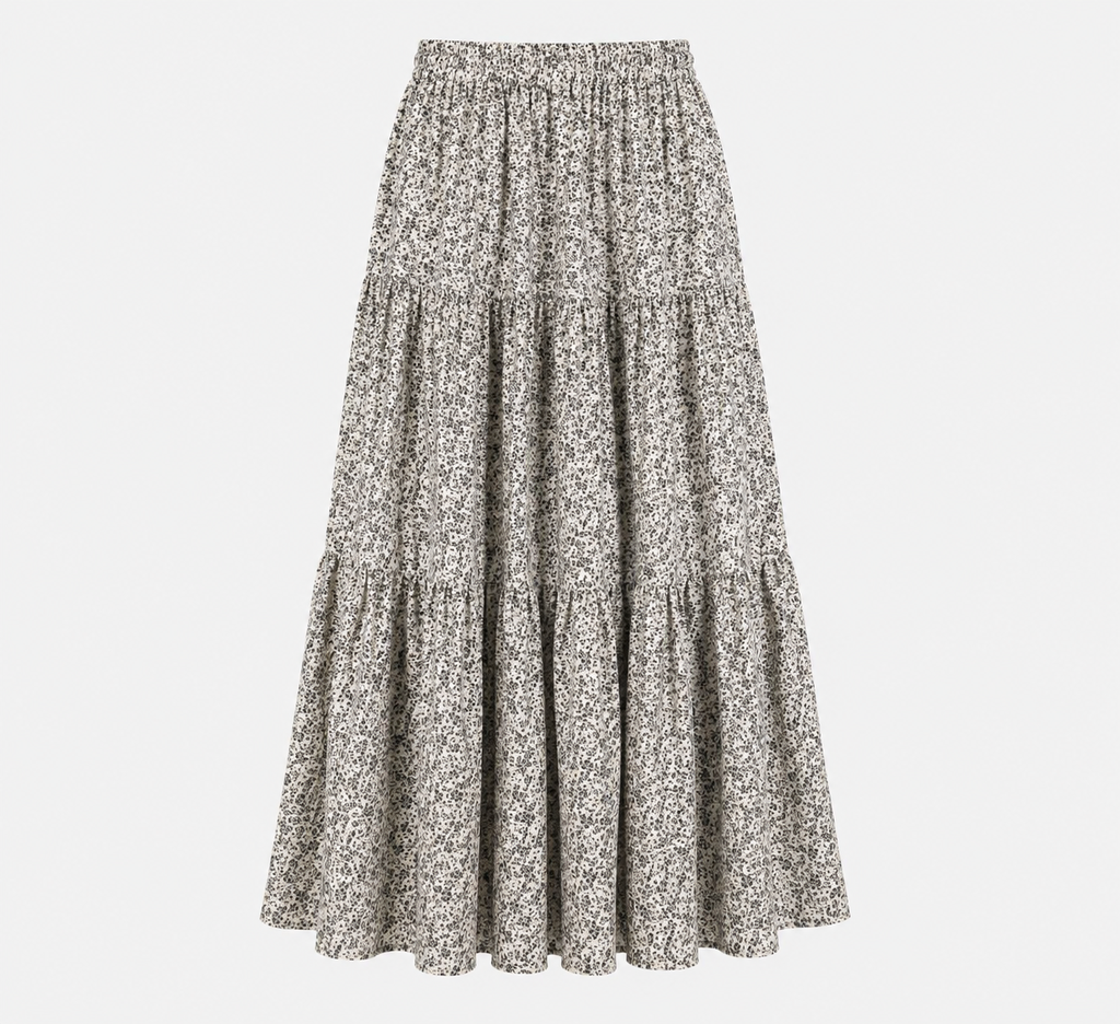 Floral Caribbean Skirt