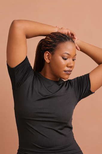 Basic Tee Short Sleeves — Black