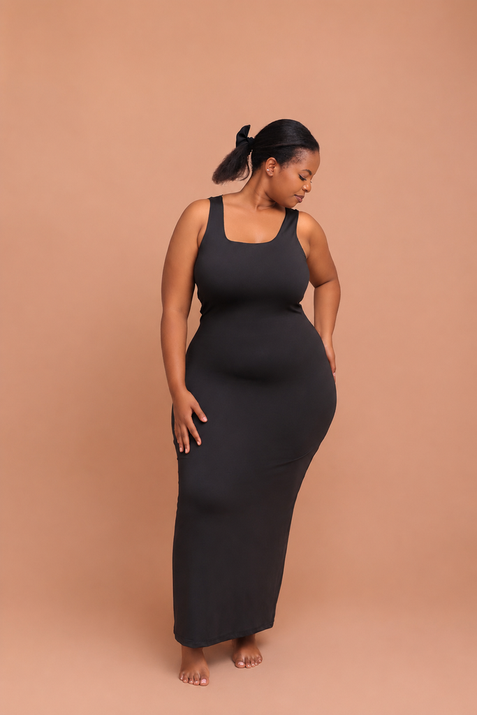 Skin Lowneck Maxi Dress