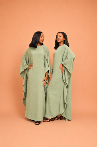 Flow Kaftan — Green