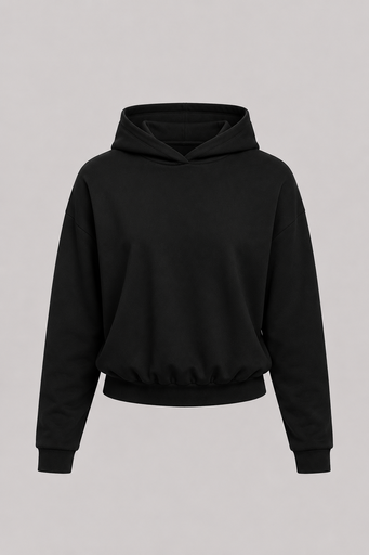 Cozy Hoodie — Black